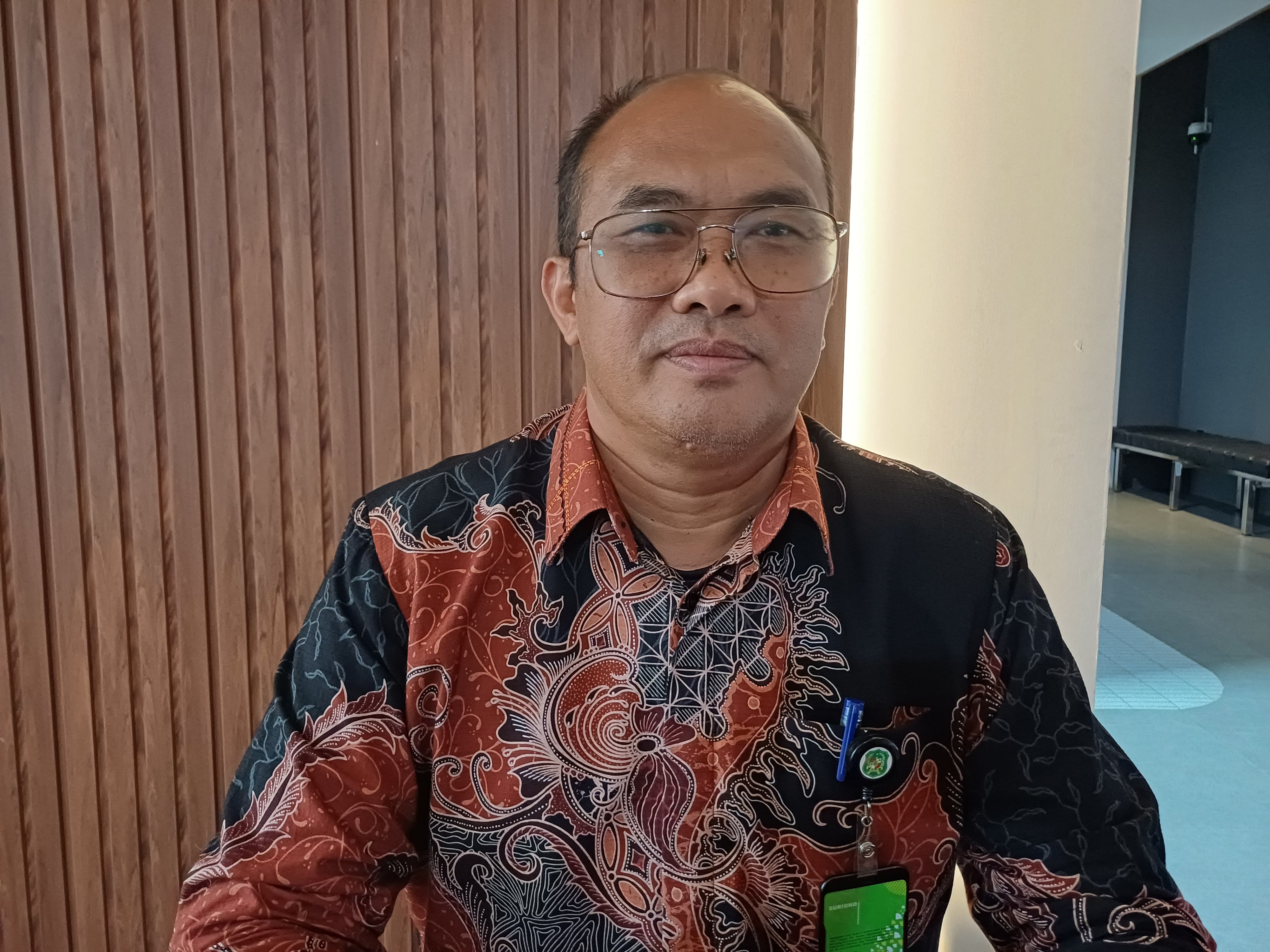 Plt Kadis Perhubungan Kota Medan, Suriono S.SiT MT. (Dok: Markus Pasaribu/Sumut Pos) 