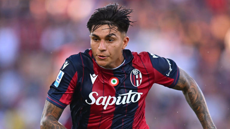 Striker Bologna Santiago Castro dan kawan-kawan bakal tampil habis-habisan demi menjaga martabat sepakbola Italia saat menjamu SK Brann di Stadion Renato Dall&rsquo;Ara, Jumat (27/2) dini hari. (msn)