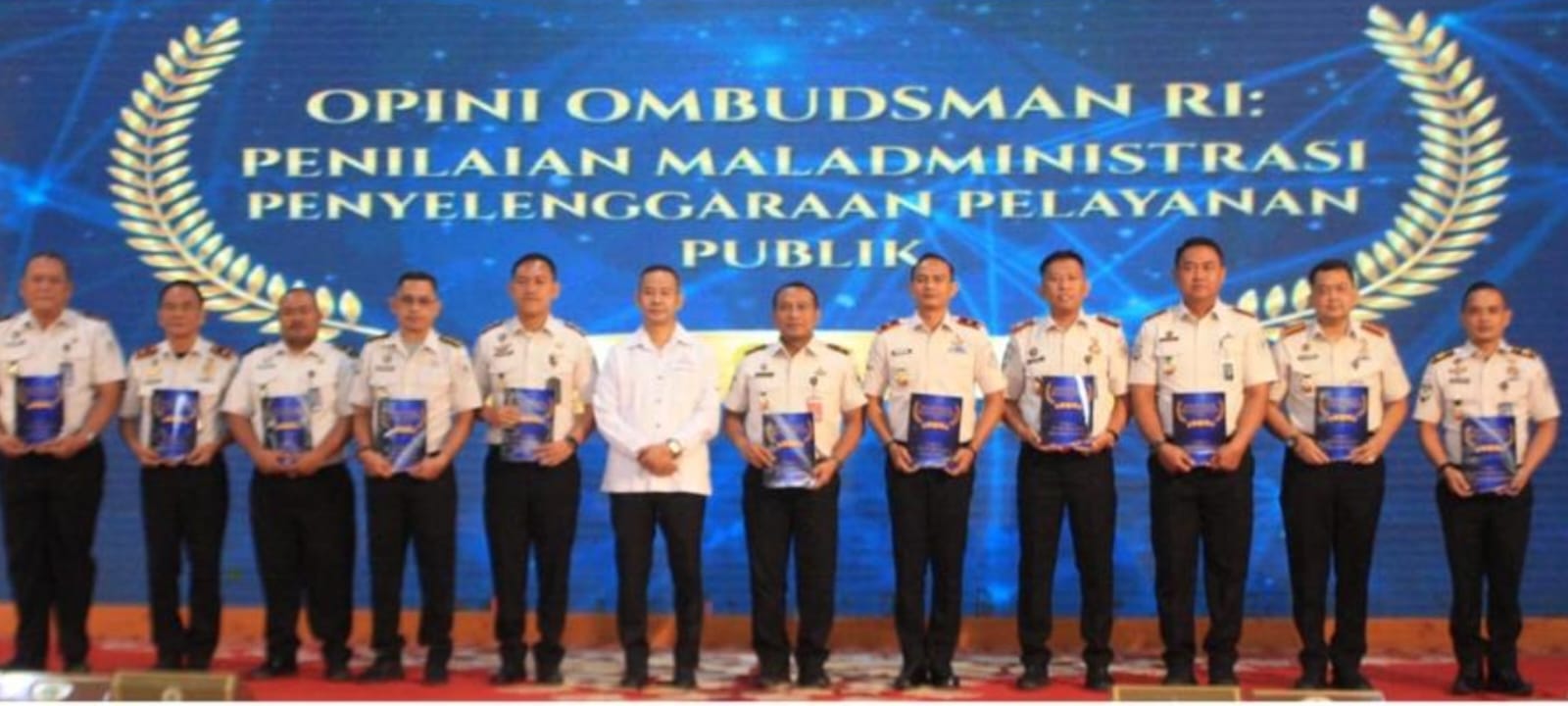 Ombudsman RI Perwakilan Sumut memberikan penilaian ke sejumlah Satker di Kantor Wilayah (Kanwil) Ditjen Imigrasi dan Pemasyarakatan Sumatera Utara (ist)