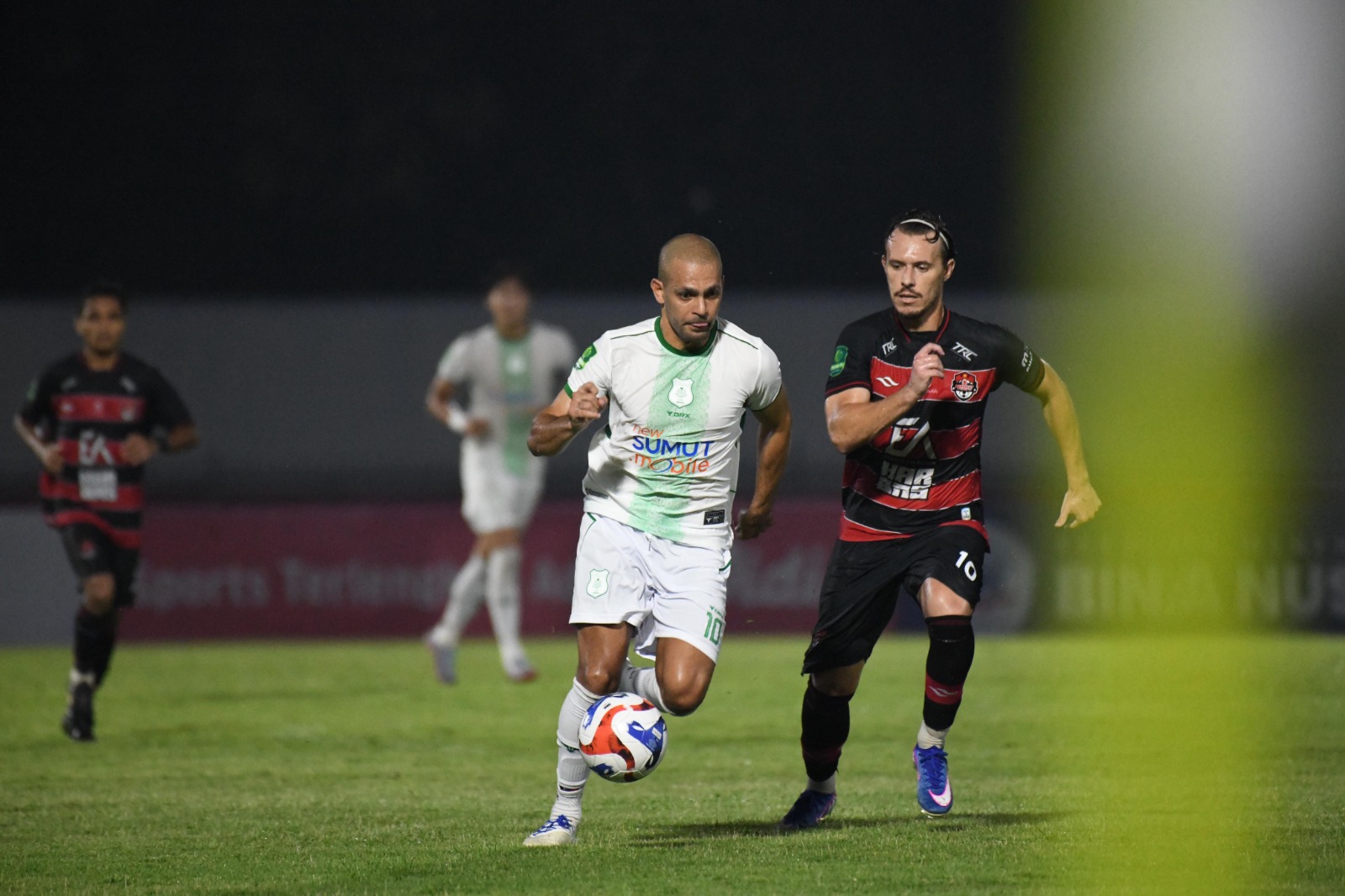 PADU: Clayton da Silva diharapkan semakin padu saat PSMS bertandang ke markas Bekasi City. (Dok: PSMS)