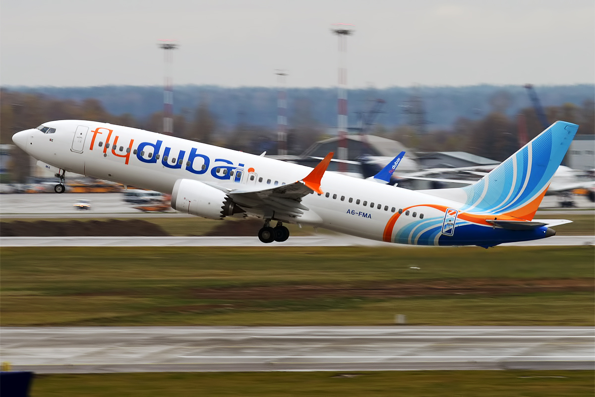 Akibat dampak esklasi perang. sejumlah penerbangan di Timur Tengah menunda penerbangan yang salah satunya maskapai Fly Dubai. (aviationa2z)