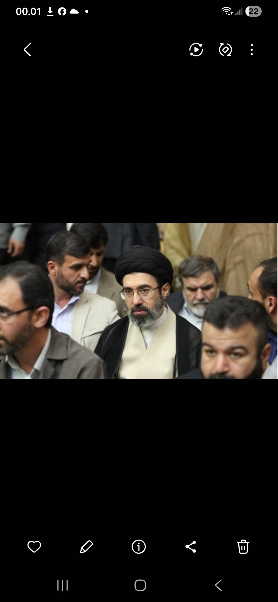 Mojtaba Khamenei. (Dok: Webangar.ir)