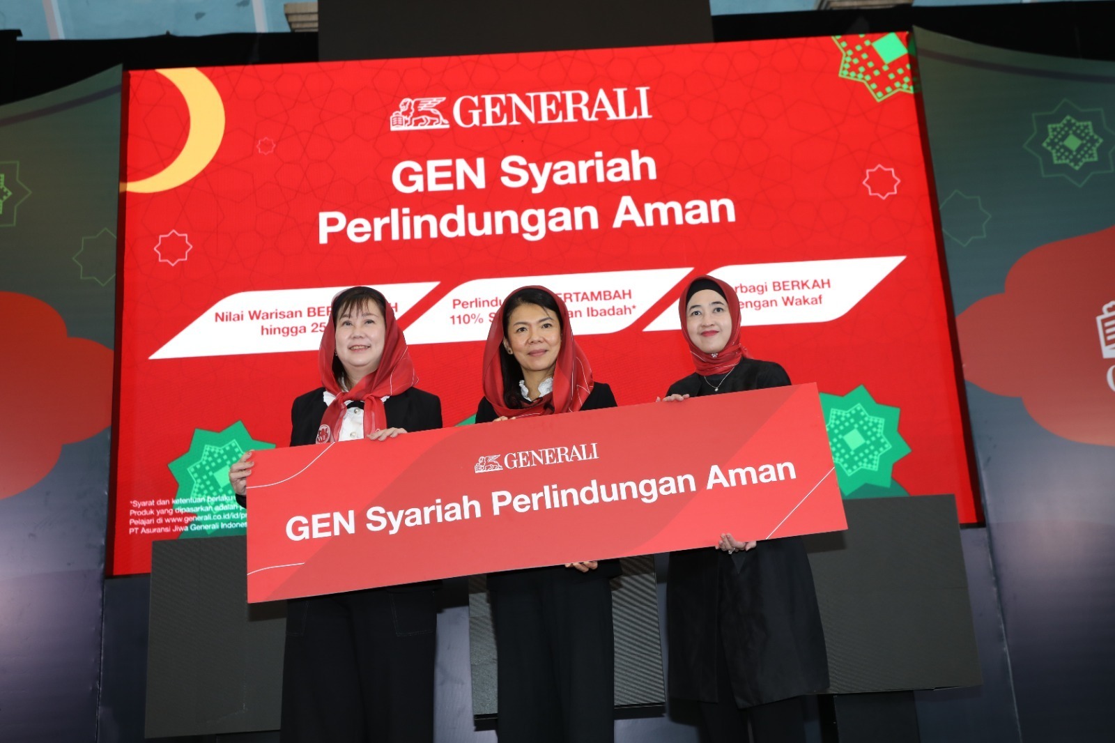 Direksi dan manajemen Generali Indonesia saat peluncuran produk GEN Syariah Perlindungan Aman pada Selasa 3 Maret 2026 di Jakarta. Generali Indonesia resmi luncurkan GEN Syariah Perlindungan Aman.