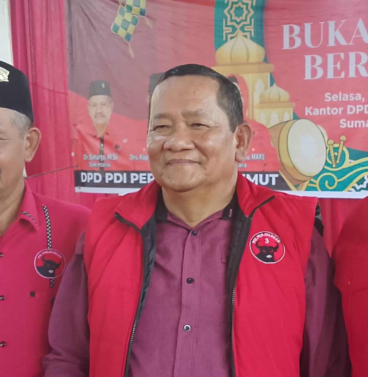 Ketua PDI P Sumatera Utara, Rapidin Simbolon. (Dok: istimewa) 