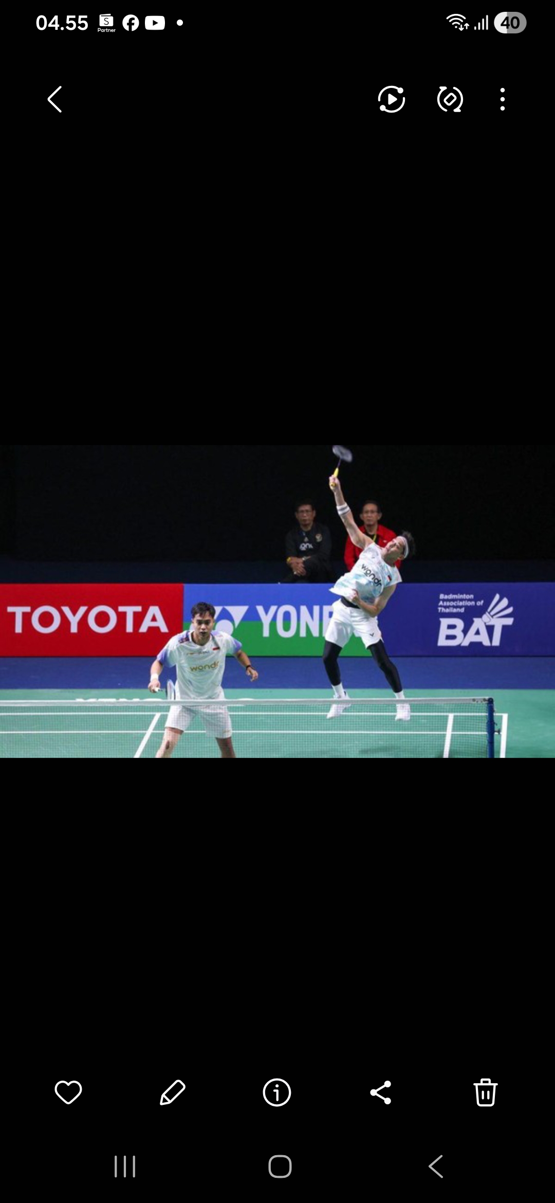 Ganda putra Indonesia, Muhammad Rian Ardianto/Rahmat Hidayat. (Dok: PBSI)