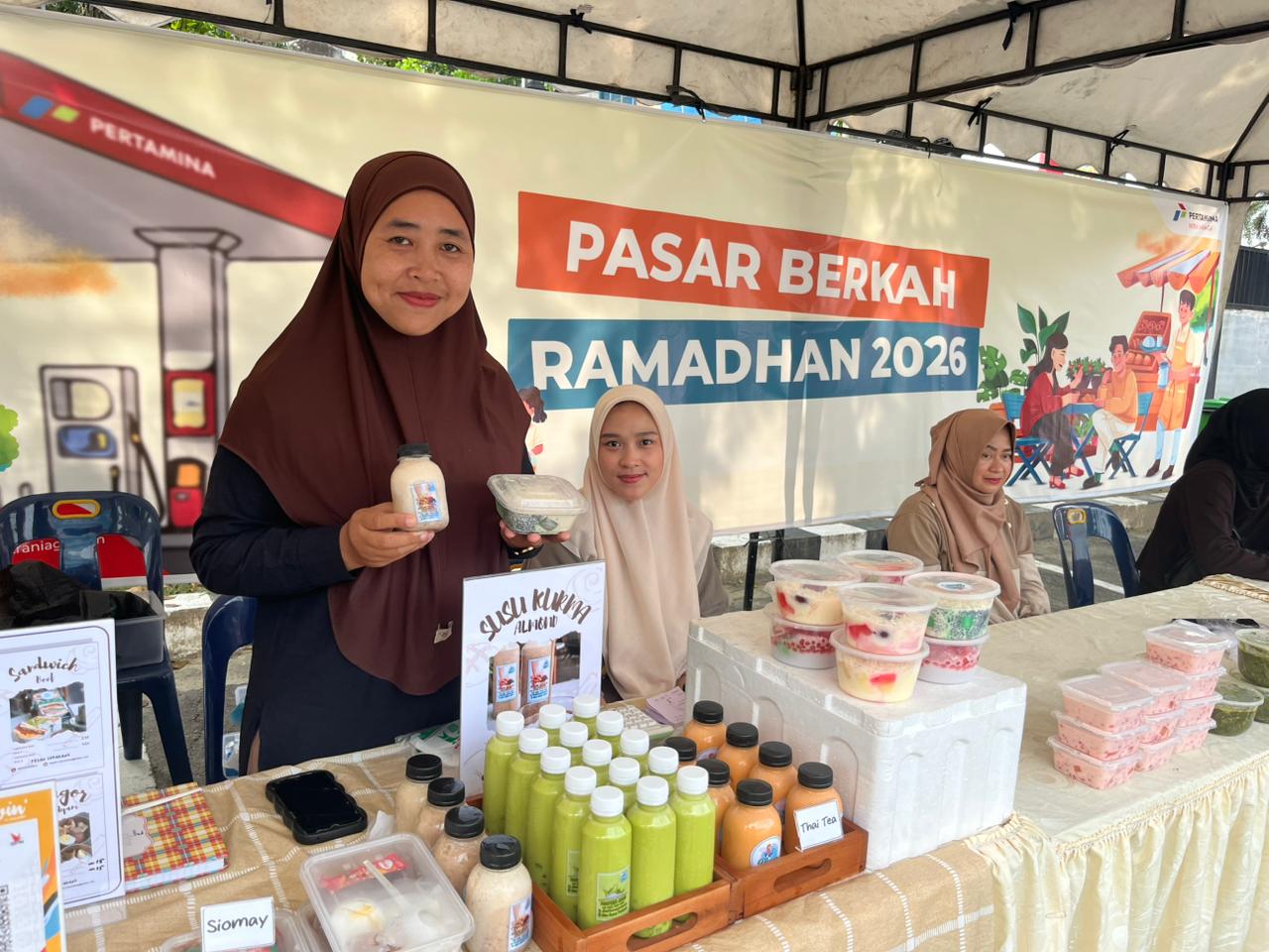 Pertamina Patra Niaga Sumbagut Gelar Pasar Berkah Ramadan untuk Promosikan Produk UMKM