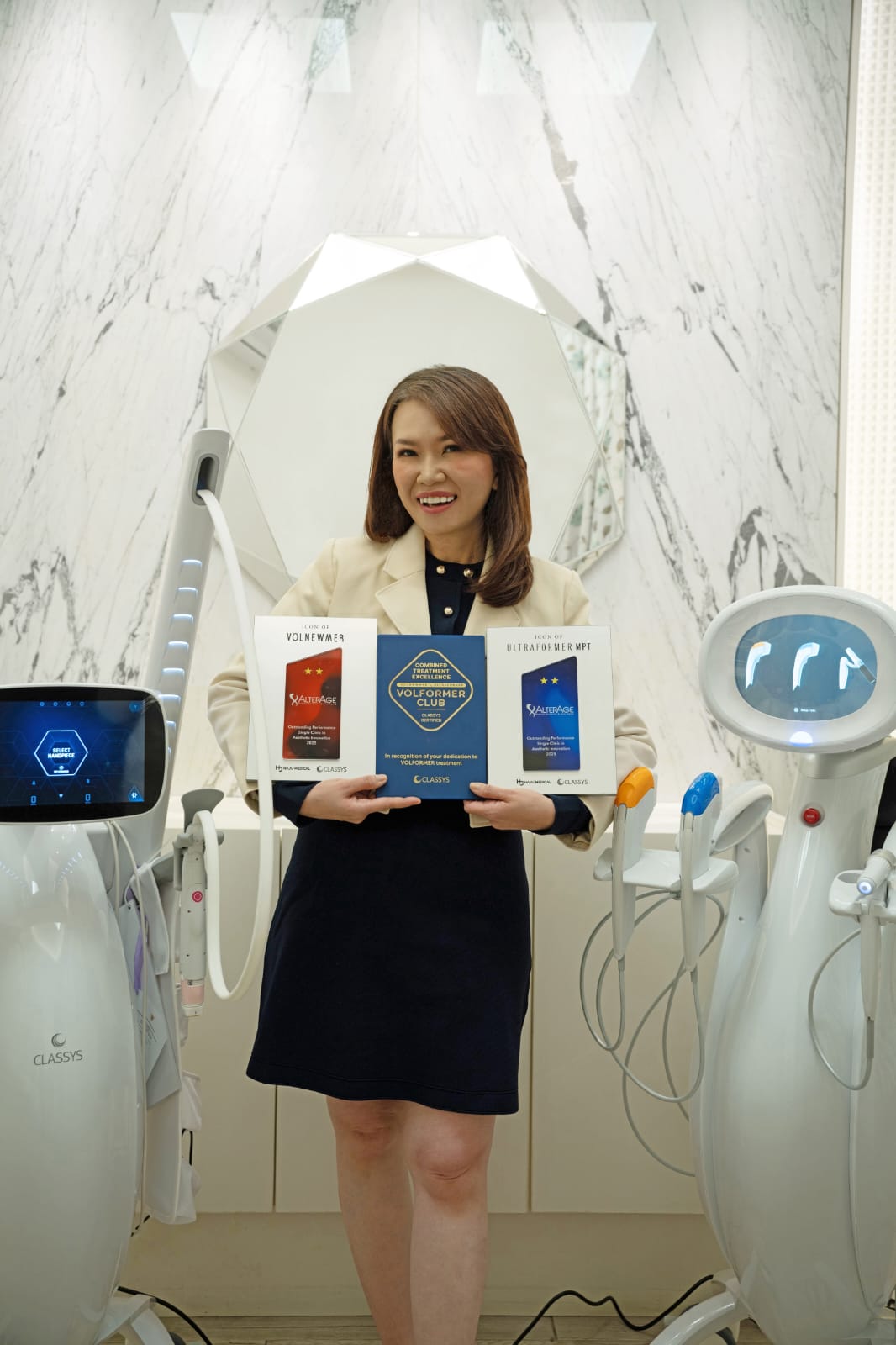 Di Alter Age Clinic, Volformer dijalankan langsung oleh dr. Yenny Halim, dokter yang  memiliki pengalaman dan kompetensi tinggi dalam perawatan berbasis teknologi. (Foto :After Age Clinic)