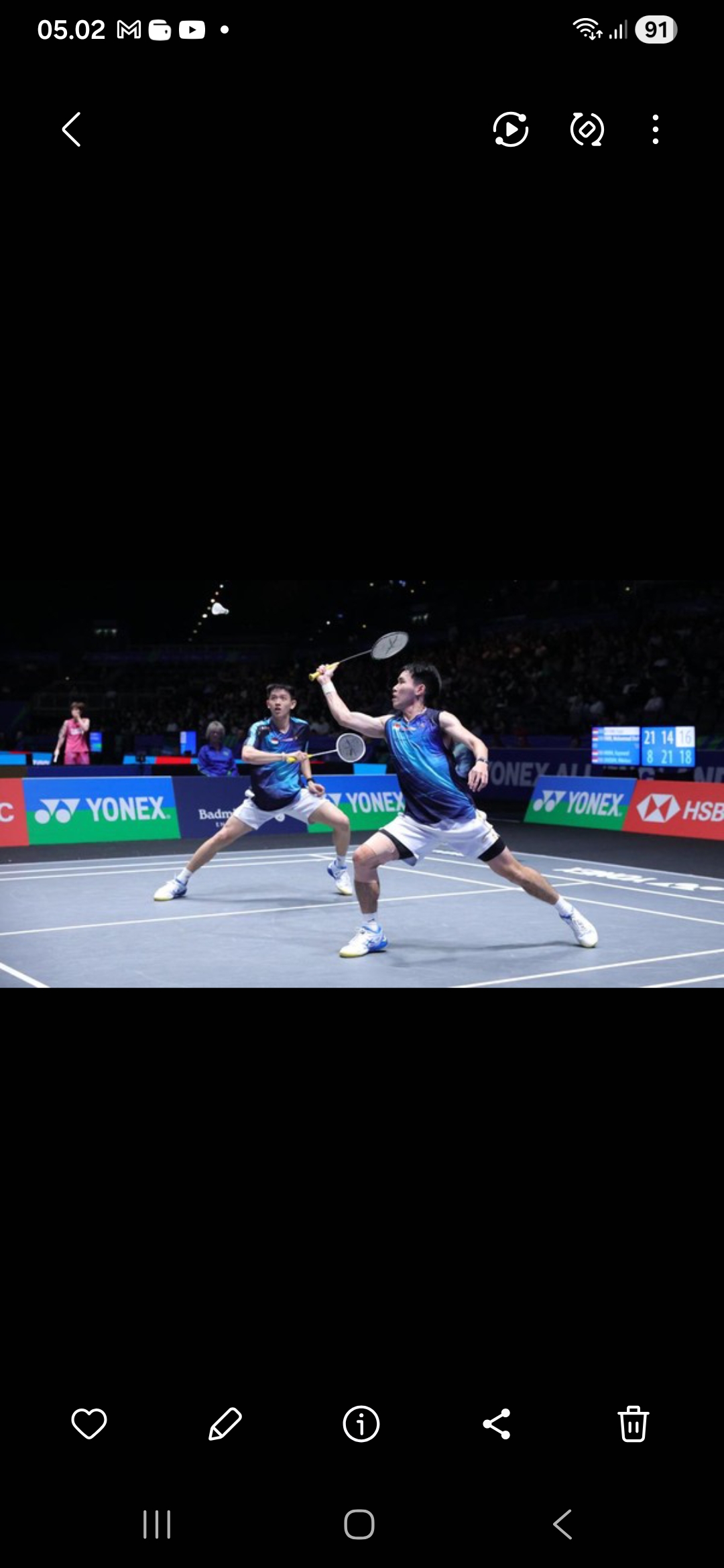 Ganda Putra Indonesia, Raymond Indra dan Nikolaus Joaquin. (Dok: PBSI)  