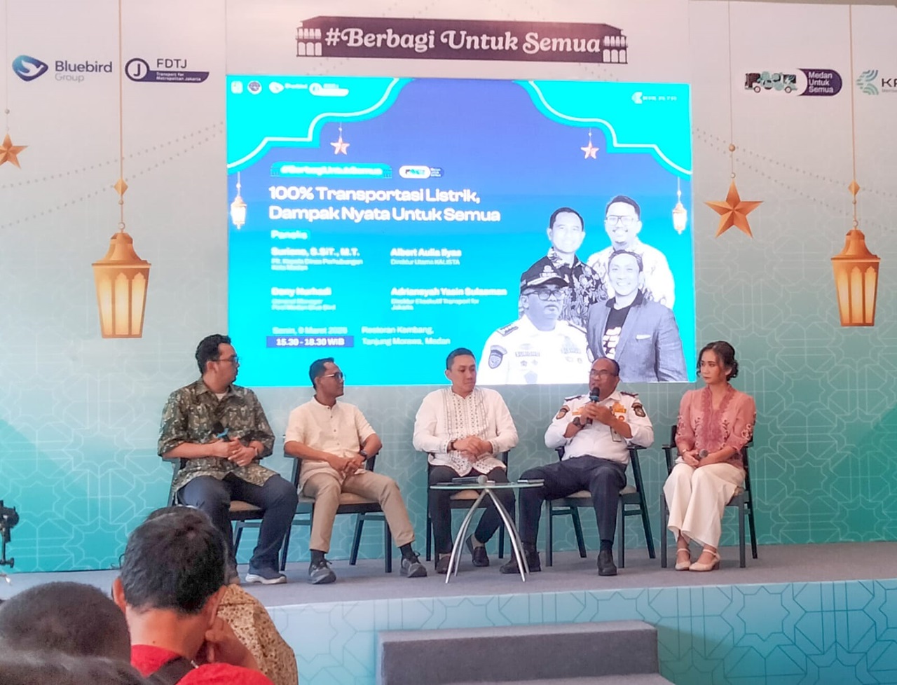 KALISTA menggelar forum dialog bertajuk &ldquo;Bincang Bus Listrik Medan #BerbagiUntukSemua&rdquo;