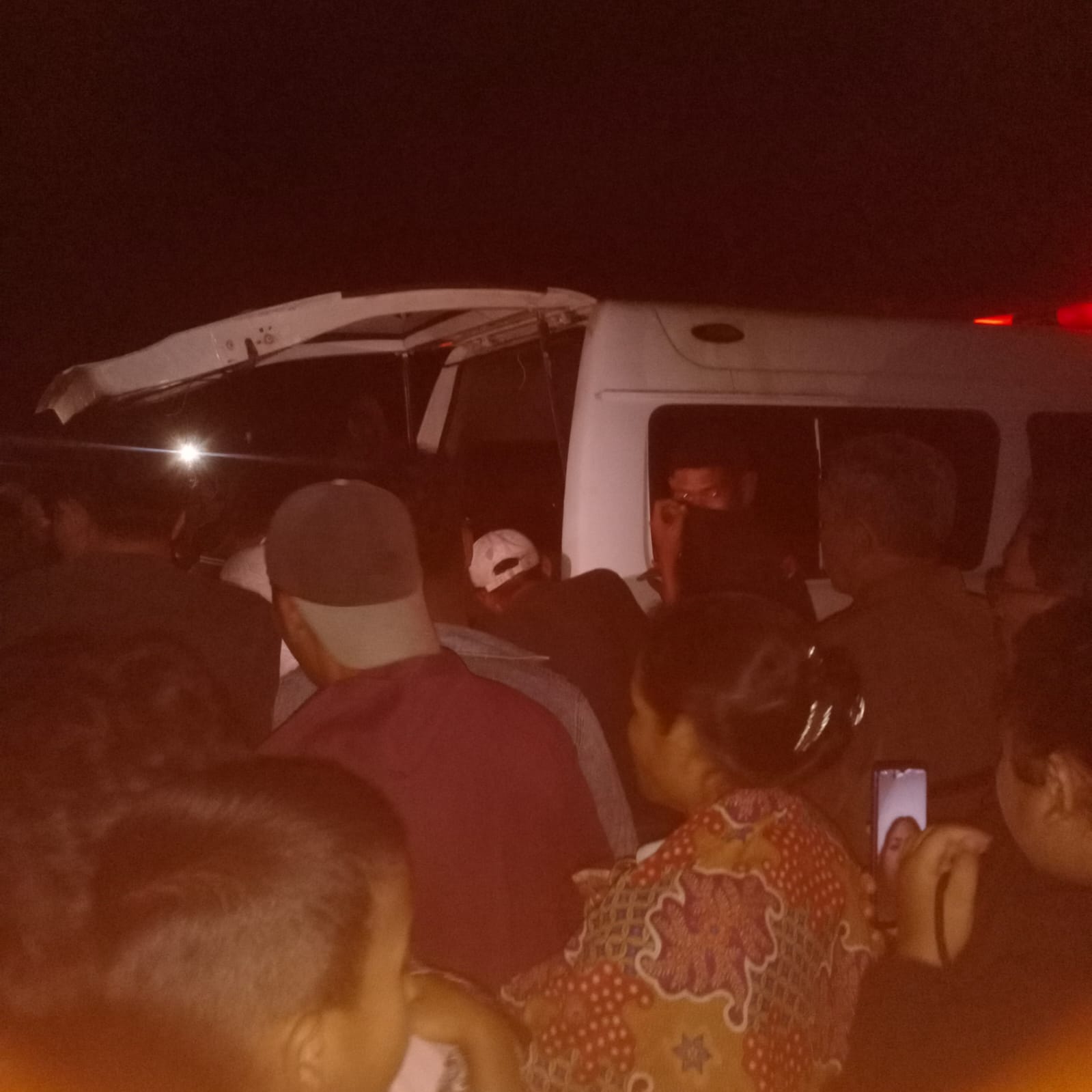 Jasad Feri Immanuel Sinaga (12) korban hanyut di sungai Lae Simbelin di Desa Bakal Gajah, Kecamatan Silima Pungga-Pungga, ditemukan meninggal, Rabu (11/3/2026).(Camat Silima Pungga-Pungga/SUMUT POS)