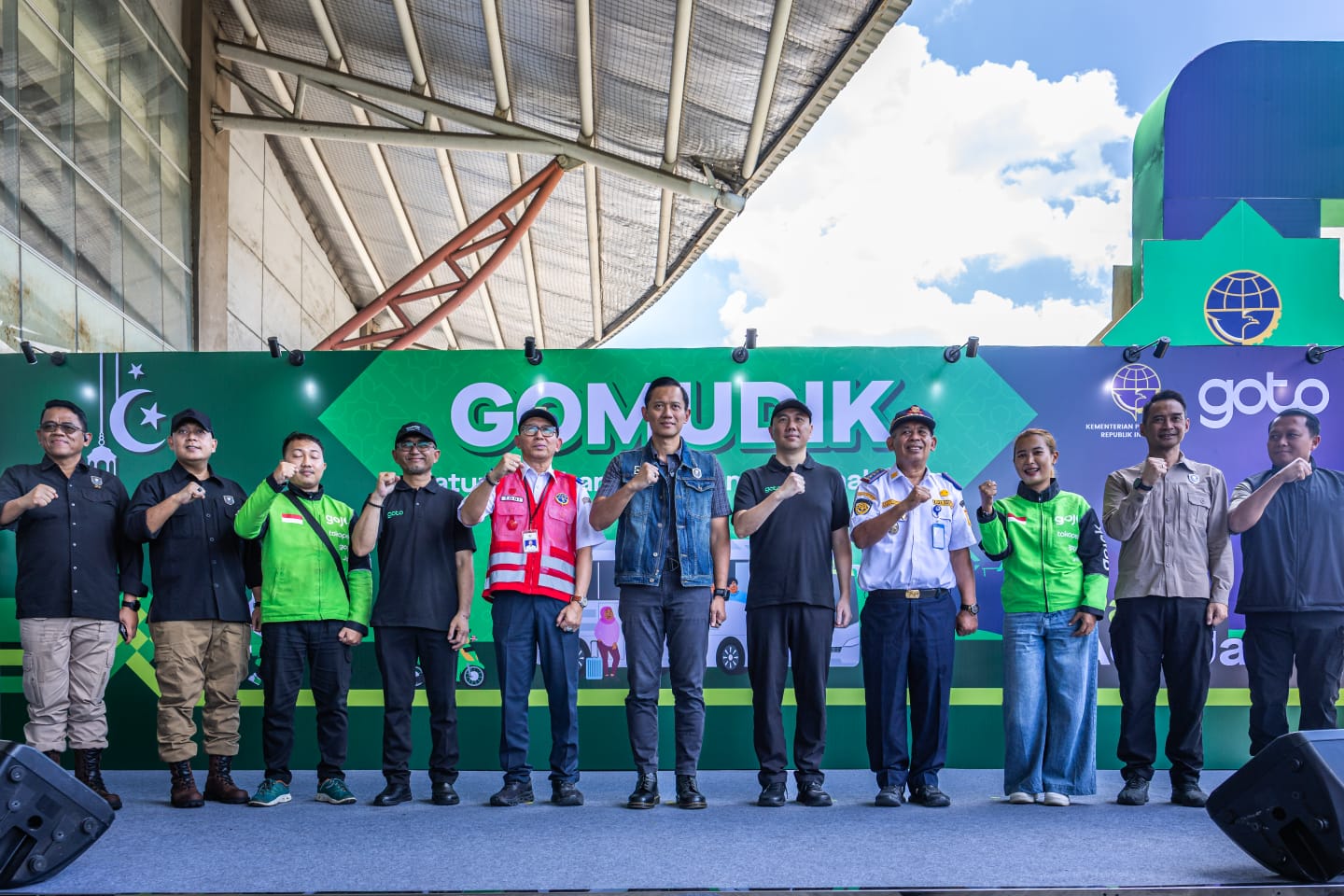 Program  mudik gratis, GoMudik.  (dok : PT GoTo Gojek Tokopedia Tbk)