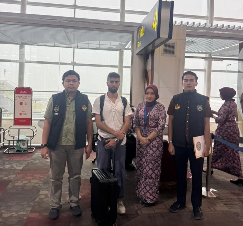 Kantor Imigrasi Kelas II TPI Belawan mengambil tindakan tegas terhadap seorang warga negara asing asal Belgia berinisial NEB yang terbukti melanggar ketentuan keimigrasian di Indonesia.