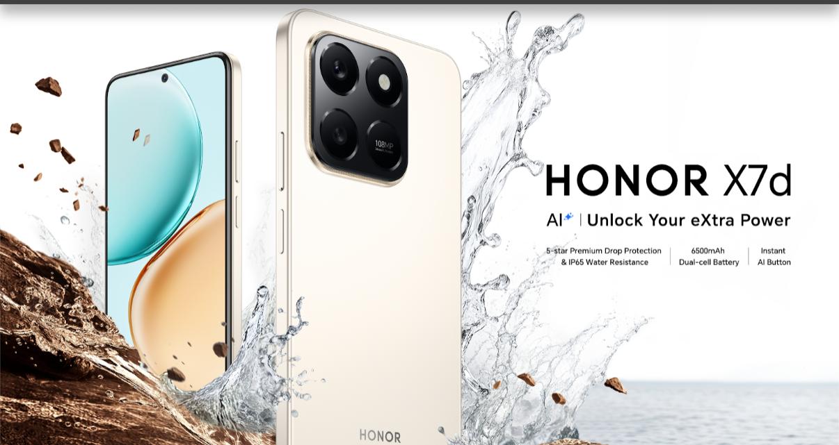 HONOR Luncurkan HONOR X7d dan HONOR X6c, Hadirkan Smartphone Tangguh dengan Daya Tahan Baterai Besar dan Pengalaman AI yang Lebih Cerdas