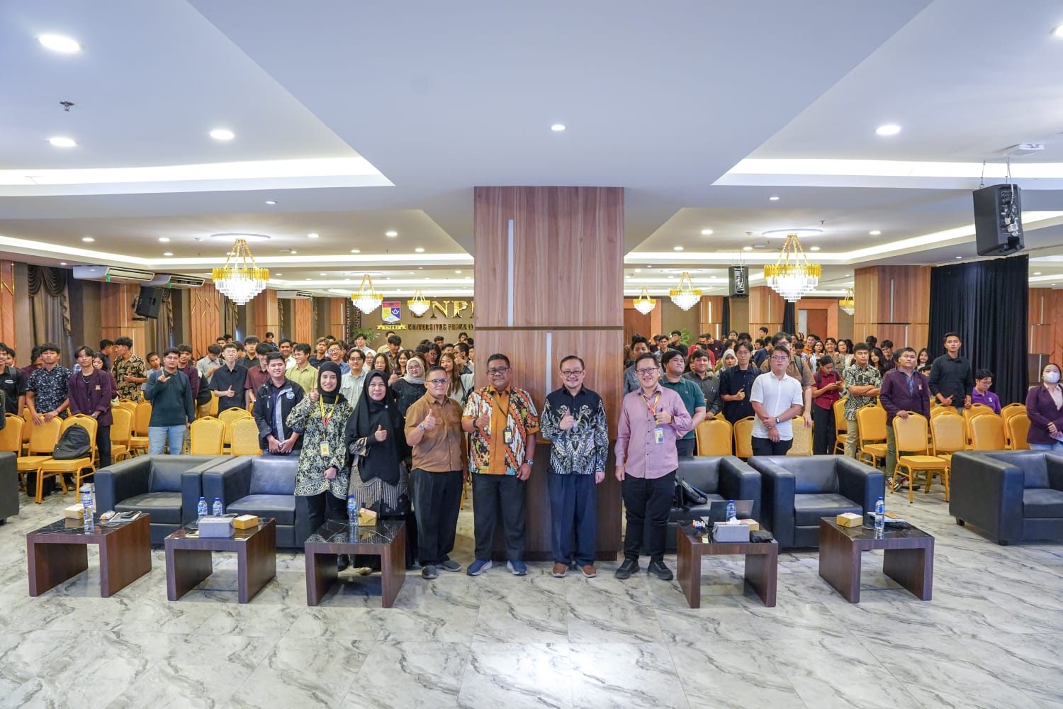 FAST UNPRI: Kuliah umum Prodi Teknik Informatika Fast Unpri tentang Cryptography: Where Mathematics Server as Cyberspace's Bodyguard di Kampus Unpri 29 Januari 2026. (Istimewa/Sumut Pos)