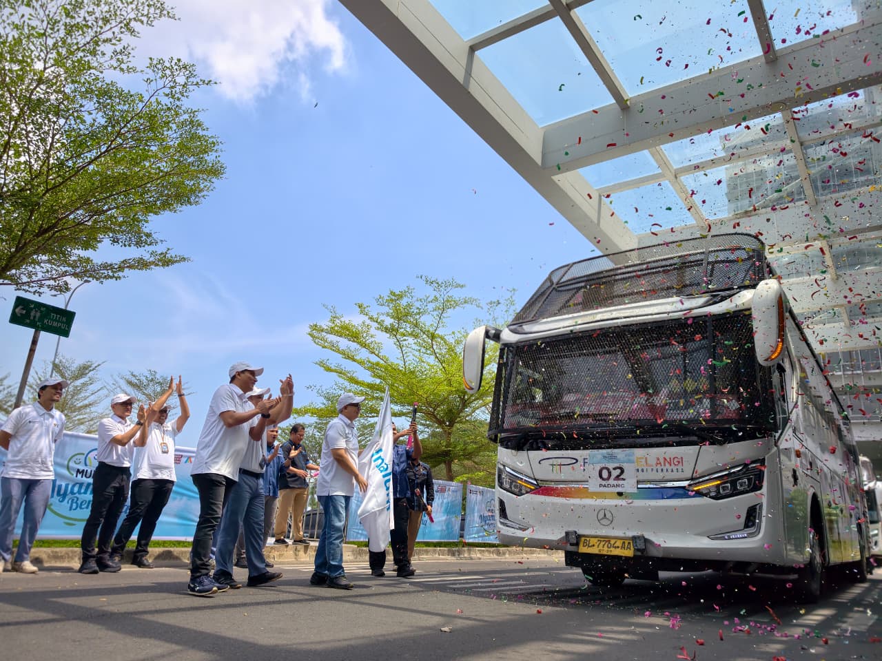 Mudik Bersama BUMN 2026, INALUM Berangkatkan 140 Peserta Mudik Gratis Ke Aceh, Padang, dan Pekanbaru.
