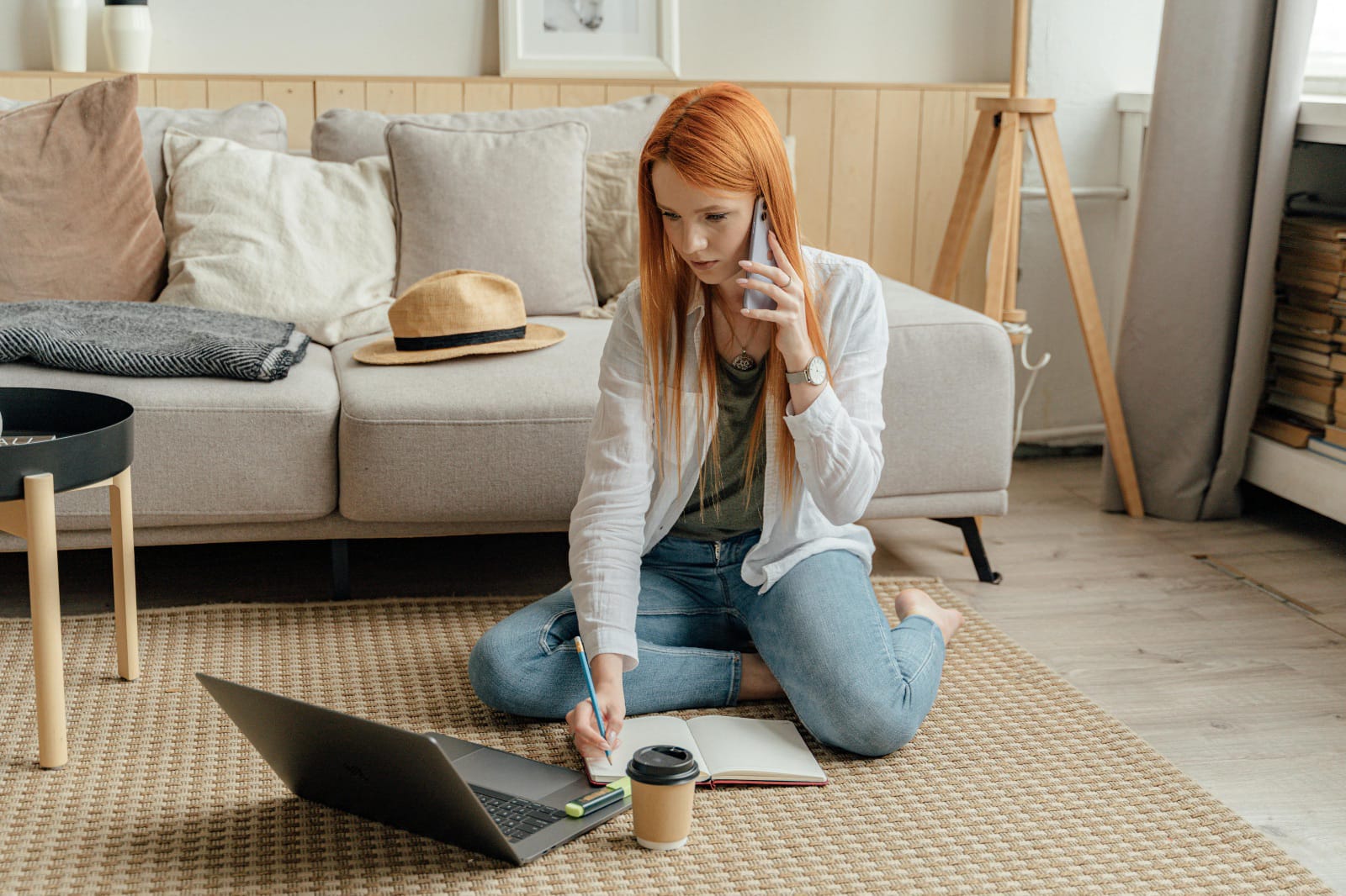 Ilustrasi work from home. (Pexels.com)