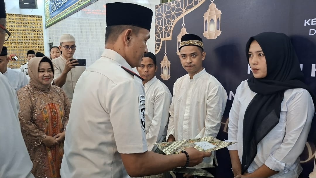 REMISI: Lapas Medan memberikan remisi Hari Raya Idul Fitri, kepada WBP penerima remisi, Sabtu (21/3/2026). (Dok: istimewa) 