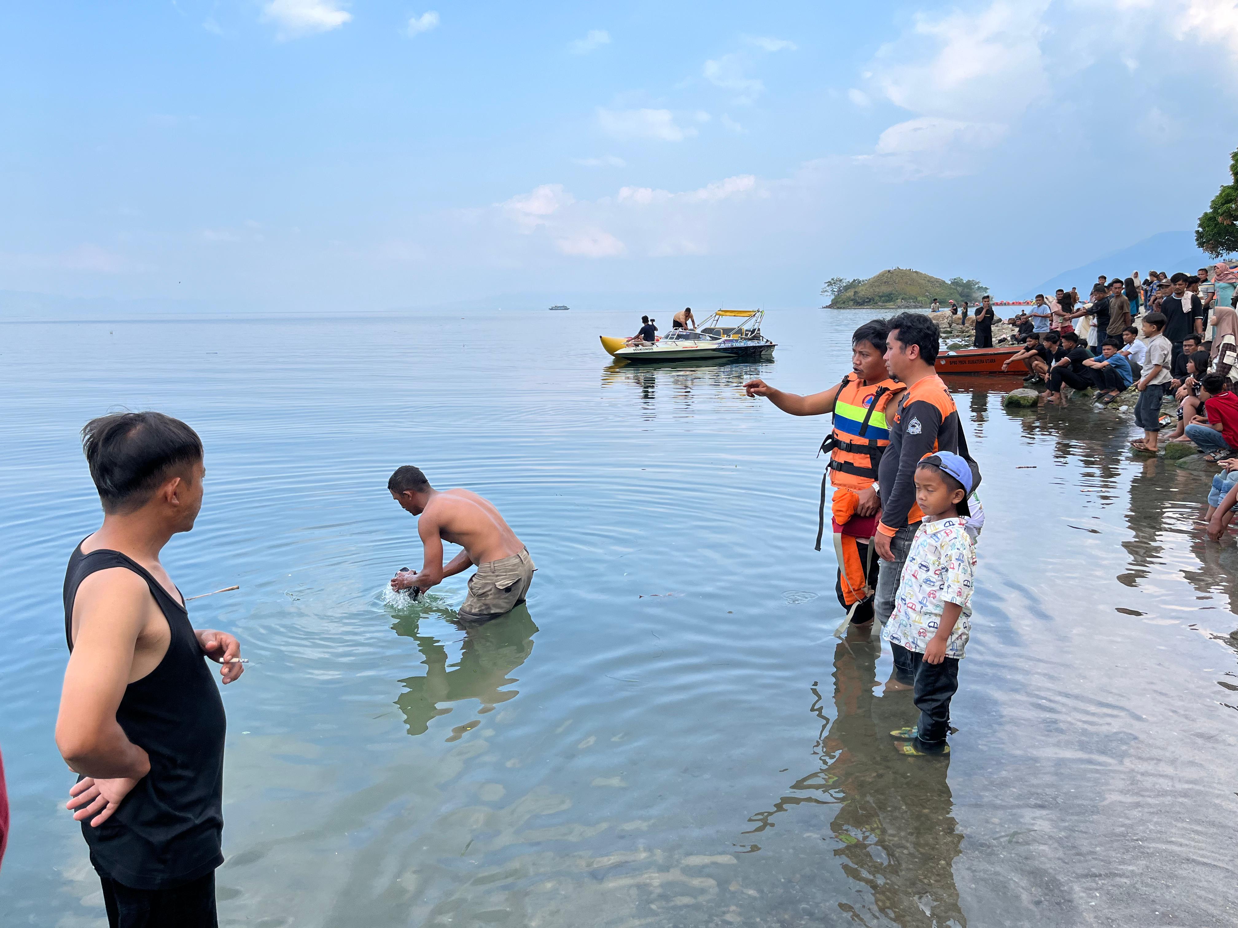 Muhammad Rijik (10 asal Medan Petisah, ditemukan tewas setelah tenggelam di kawasan Danau Toba tepatnya di Desa Paropo, Kecamatan Silahisabungan, Rabu (25/3/2026). (istimewa/Sumut Pos)