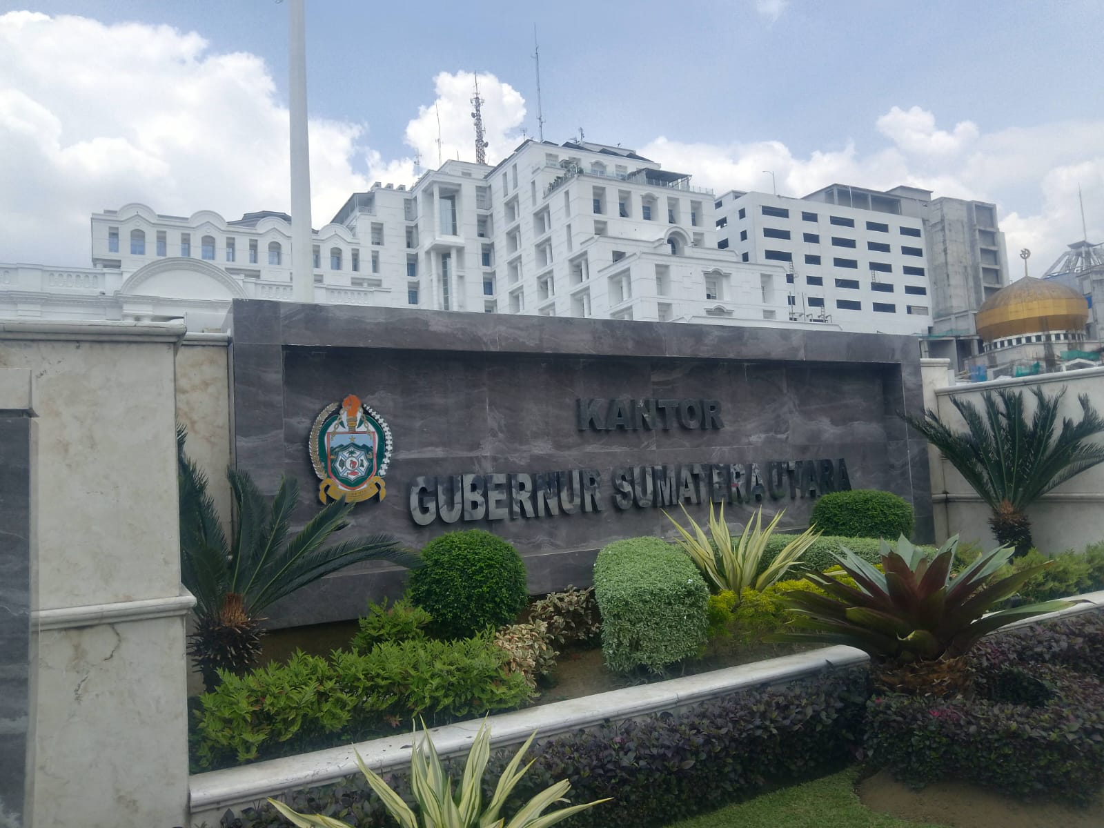 Kantor Gubernur Sumut. (Dok: istimewa)