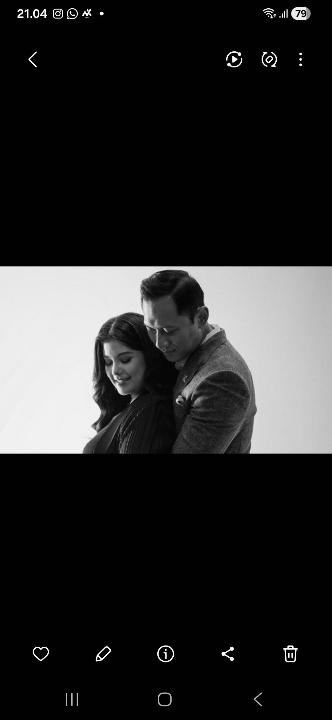Annisa Pohan dan Agus Harimurti Yudhoyono. (Dok: instagram)