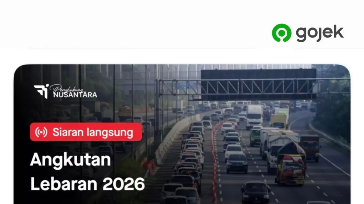  Tonton siaran langsung situasi terkini kondisi lalu lintas mudik di jalur utama.