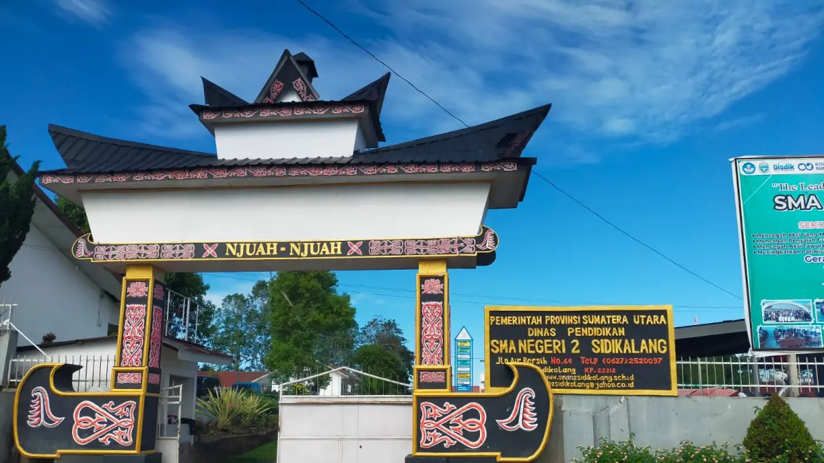 SMAN 2 Sidikalang. (ISTIMEWA/SUMUT POS)