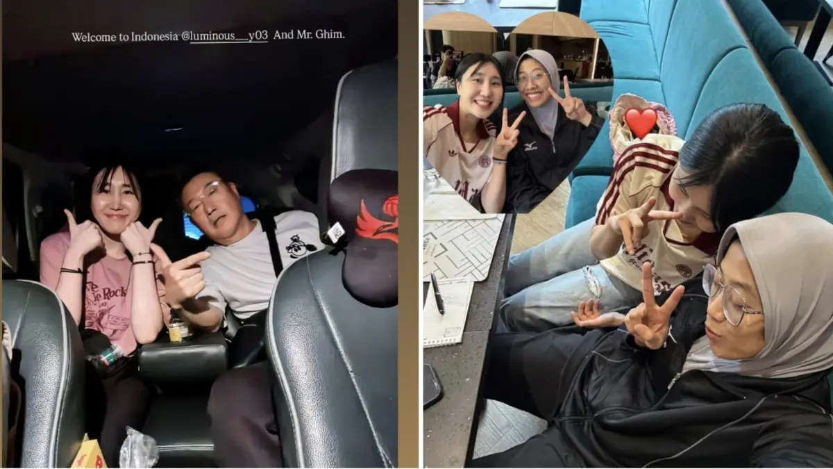 BERSAMA: Yeum Hye Seon berfoto bersama Megawati. (Dok: instagram)