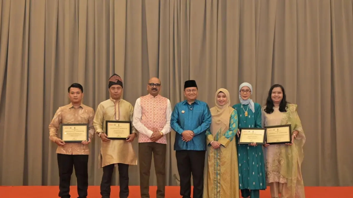 Konsulat Jenderal India di Medan memperingati hari ITEC di Kota Jambi. Kegiatan ini mempertemukan para pemangku kepentingan dari pemerintah, akademisi, sahabat India, dan diaspora India. ( dok : Konsulat Jenderal India di Medan)