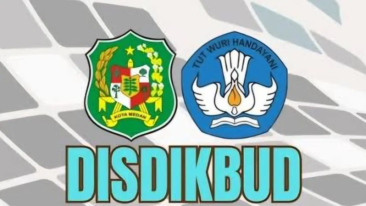 Logo Disdikbud Kota Medan. (Dok: istimewa)