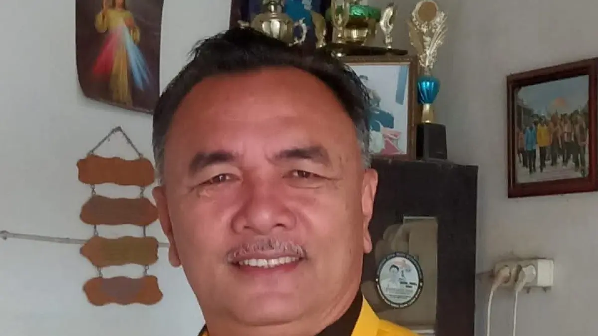 Bendahara DPD Golkar Kab. Nias Selatan, Kariawan Bago. (ERIUSMAN/SUMUT POS)