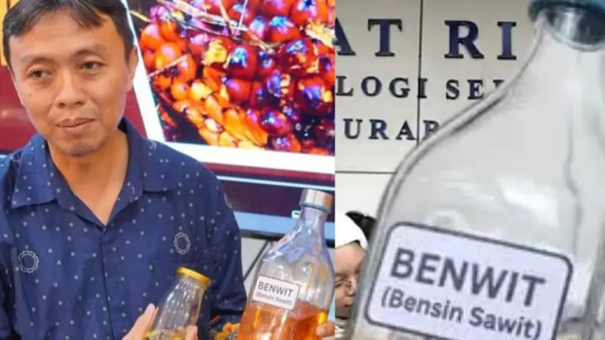 Benwit (bensin sawit) dan digadang-gadang mampu menjadi solusi untuk mengurangi ketergantungan Indonesia terhadap bahan bakar fosil. (Instagram @pandemictalks)