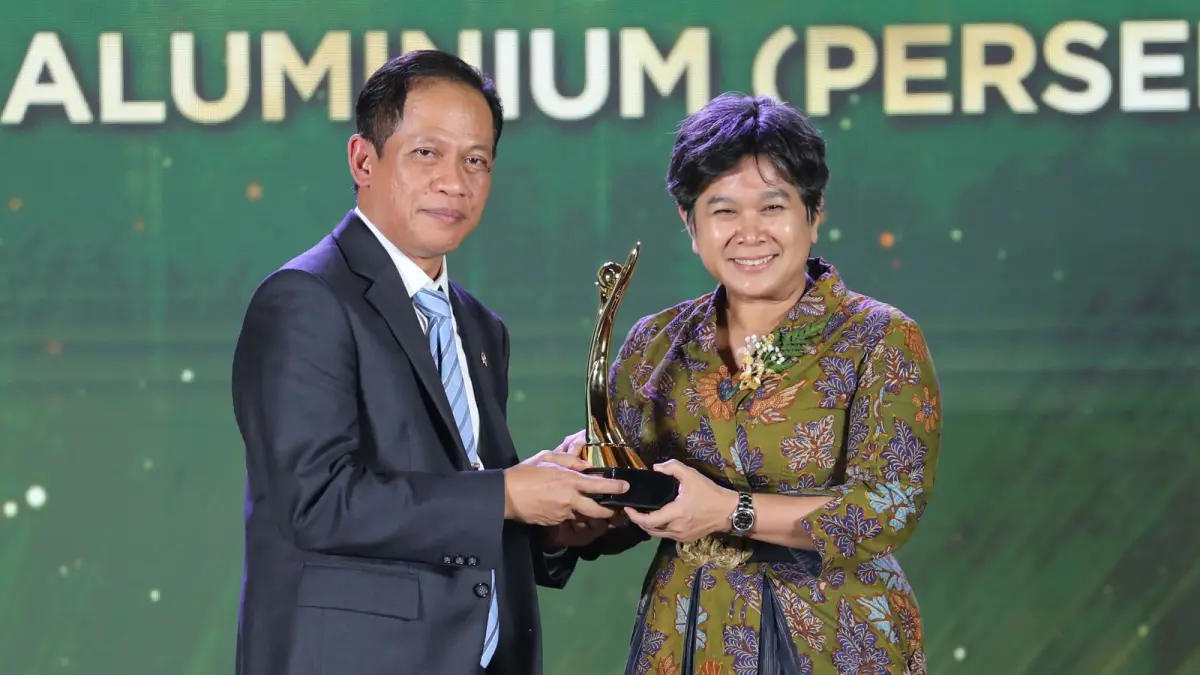 Inalum Raih PROPER Emas dan Hijau 2025, Tegaskan Konsistensi Kinerja ESG Berkelanjutan