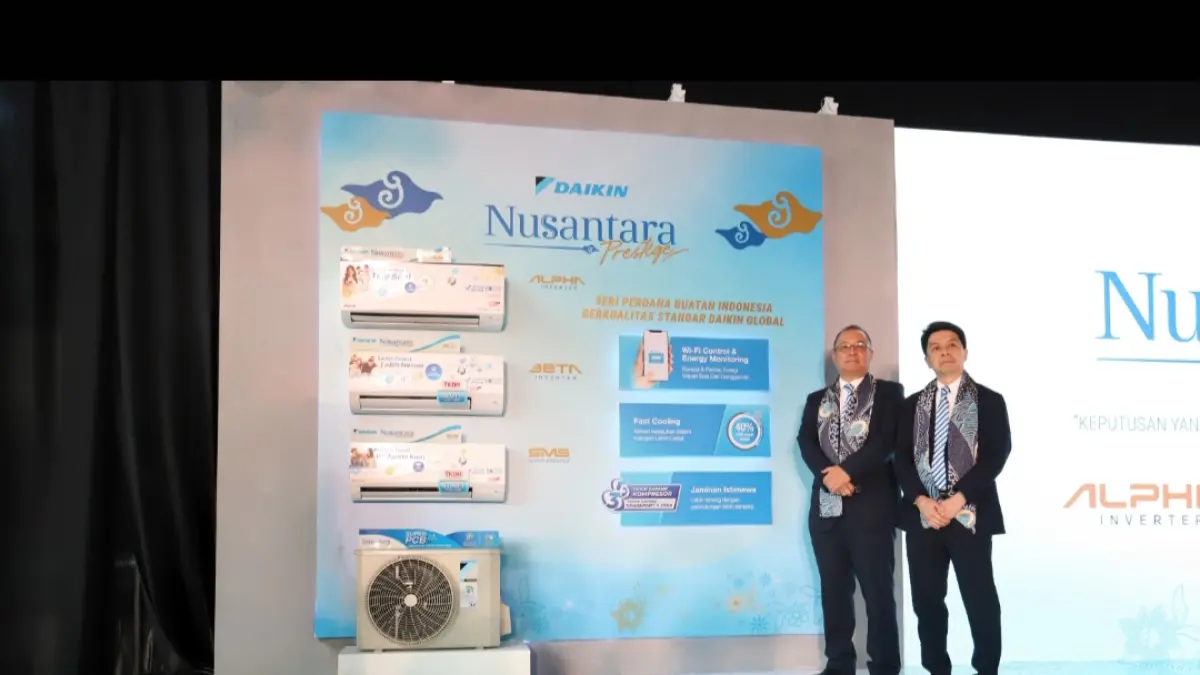 Manajemen DAIKIN memastikan beberapa produknya akan meningkatkan masa garansi. (Dok: DAIKIN)