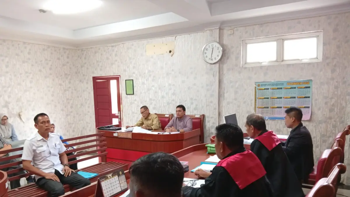 Sidang gugatan perlawanan atau bantahan yang digelar di Ruang Sidang VI PN Lubukpakam, Rabu (8/4/2026).