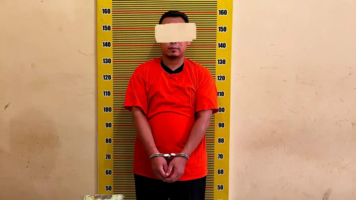 GURU: Oknum guru ditangkap karena diduga mengedarkan sabu seberat 2 kg dan ribuan pil ekstase. (Dok: istimewa