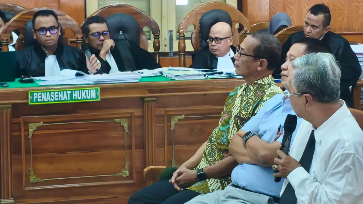 HADIR: Tiga saksi ahli dihadirkan untuk memberikan keterangan terkait kasus pengelolaan lahan CitraLand di Pengadilan Tipikor Medan, Senin (13/4/2026). (Dok: istimewa)