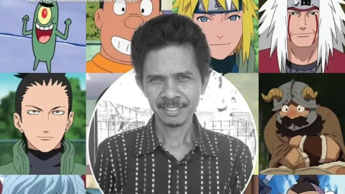 Salman Borneo, pengisi suara di balik sejumlah karakter animasi populer. (Instagram @cretivox)