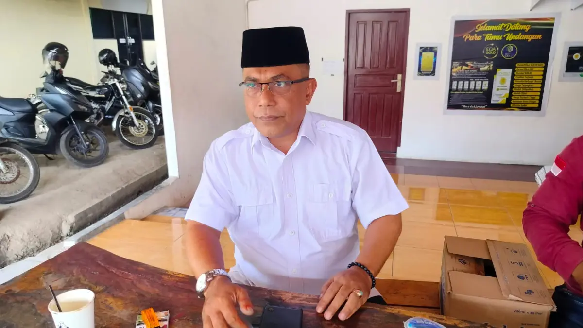 Kepala Kantor Kementrian Haji dan Umroh Kabupaten Serdang Bedagai Hasan Basri. ( Fadly/Sumut Pos )