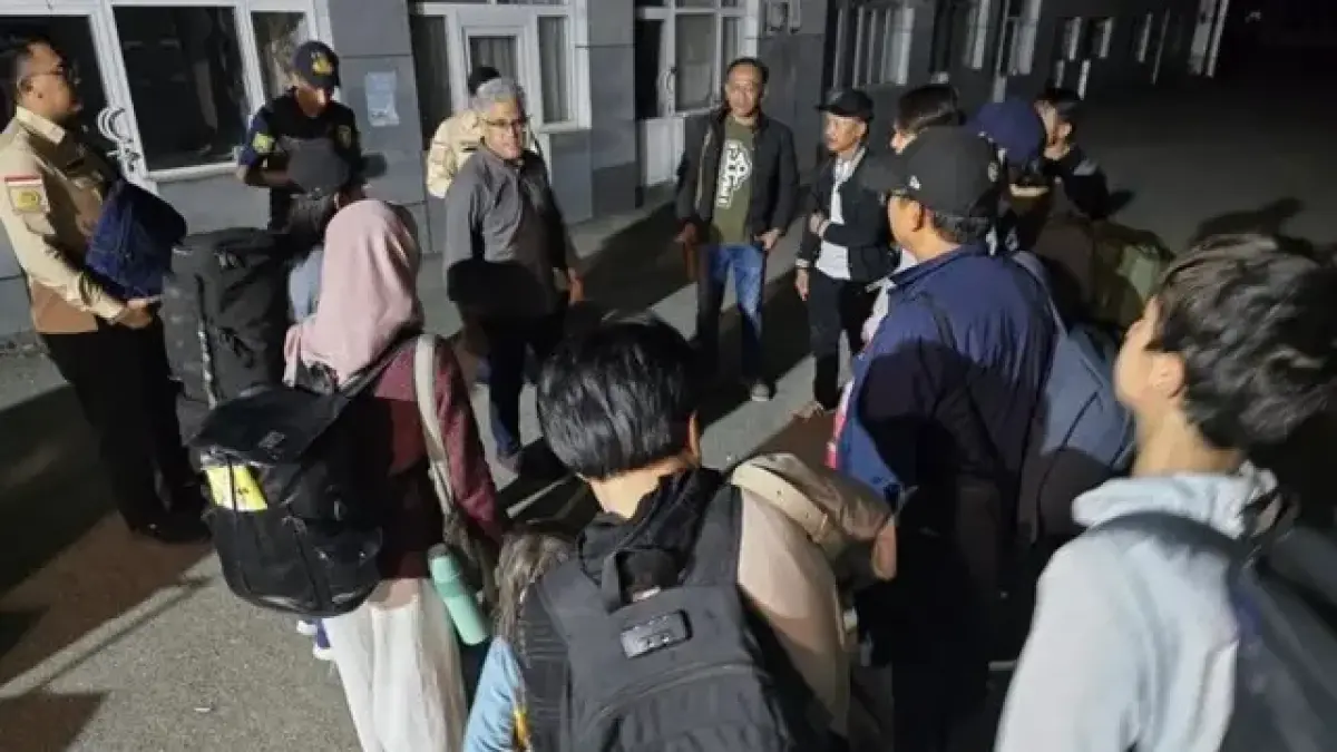 Indonesia saat mengevakuasi WNI dari Iran. Evakuasi sudah memasuki tahap ketiga. (Dok: istimewa)