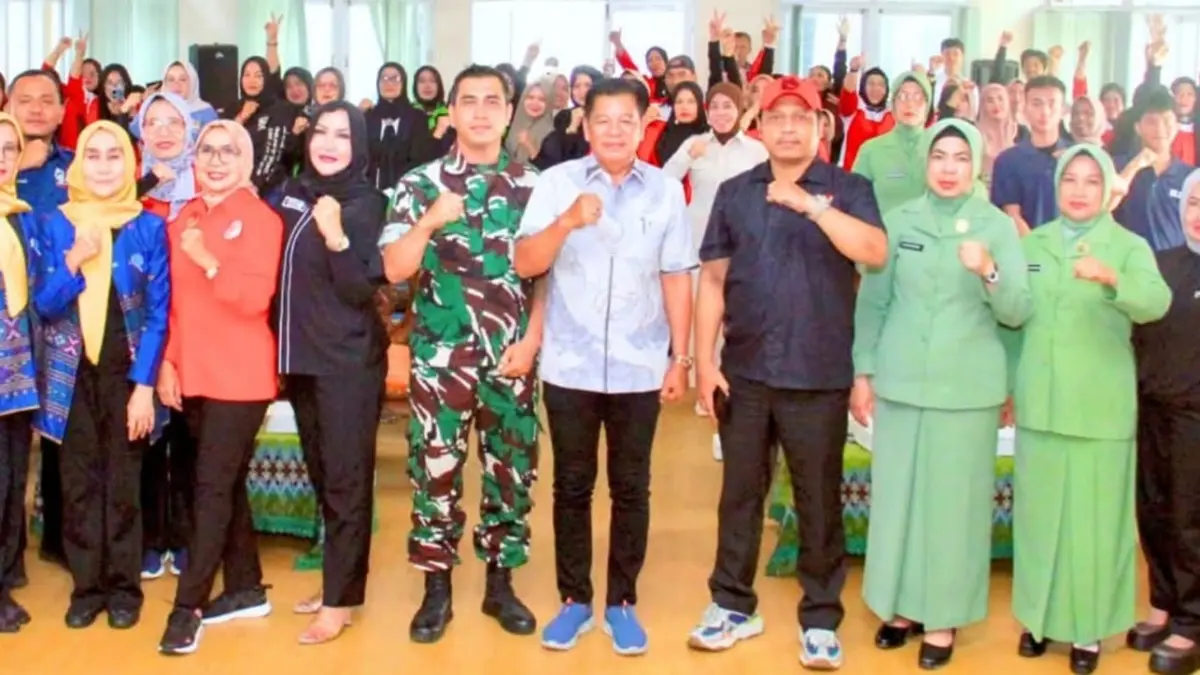 
Pelantikan enam Kepengurusan Inorga KORMI di Labuhanbatu (Fajar/ Sumut Pos)