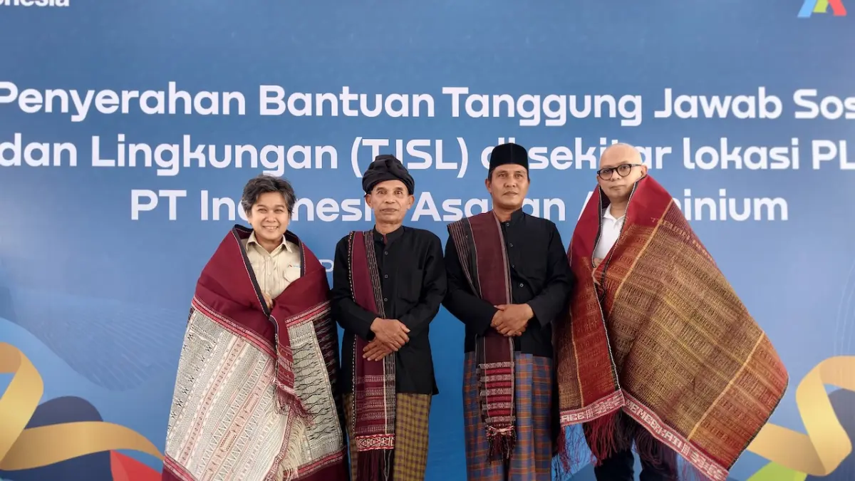 Inalum Perkuat Komitmen Pembangunan Berkelanjutan Lewat Program CSR di Paritohan.