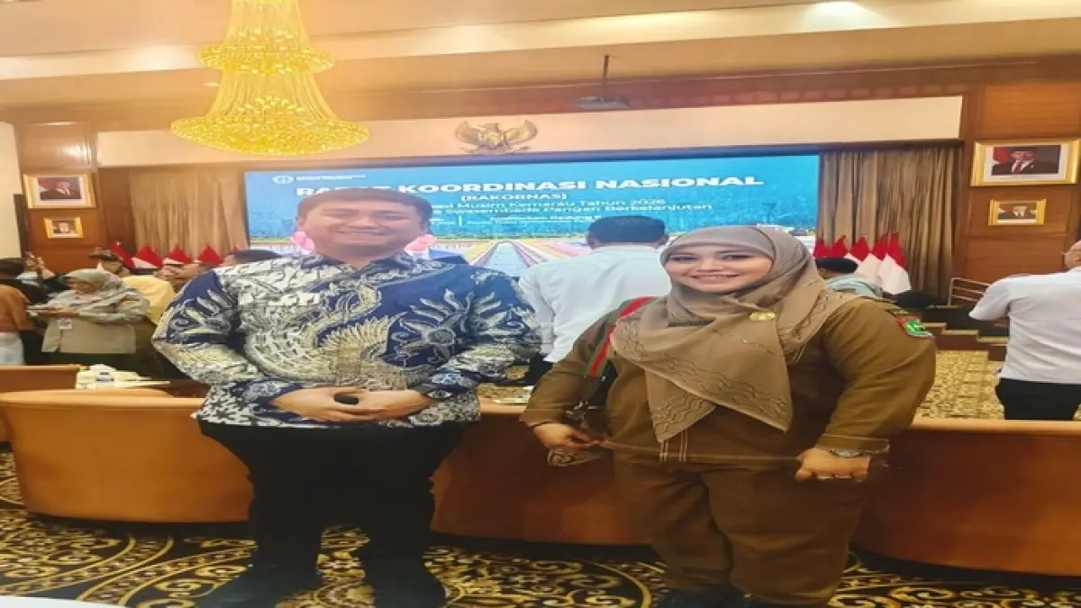 Bupati Labura Hadiri Rakornas Mitigasi Kekeringan, Dorong Penguatan Program Swasembada Pangan Berkelanjutan. ( Istimewa/Sumut Pos ) 