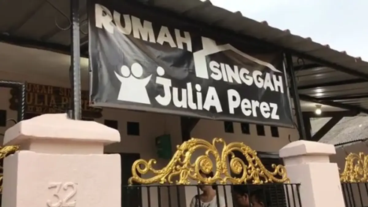 Rumah singgah Julia Perez. (Dok: istimewa)