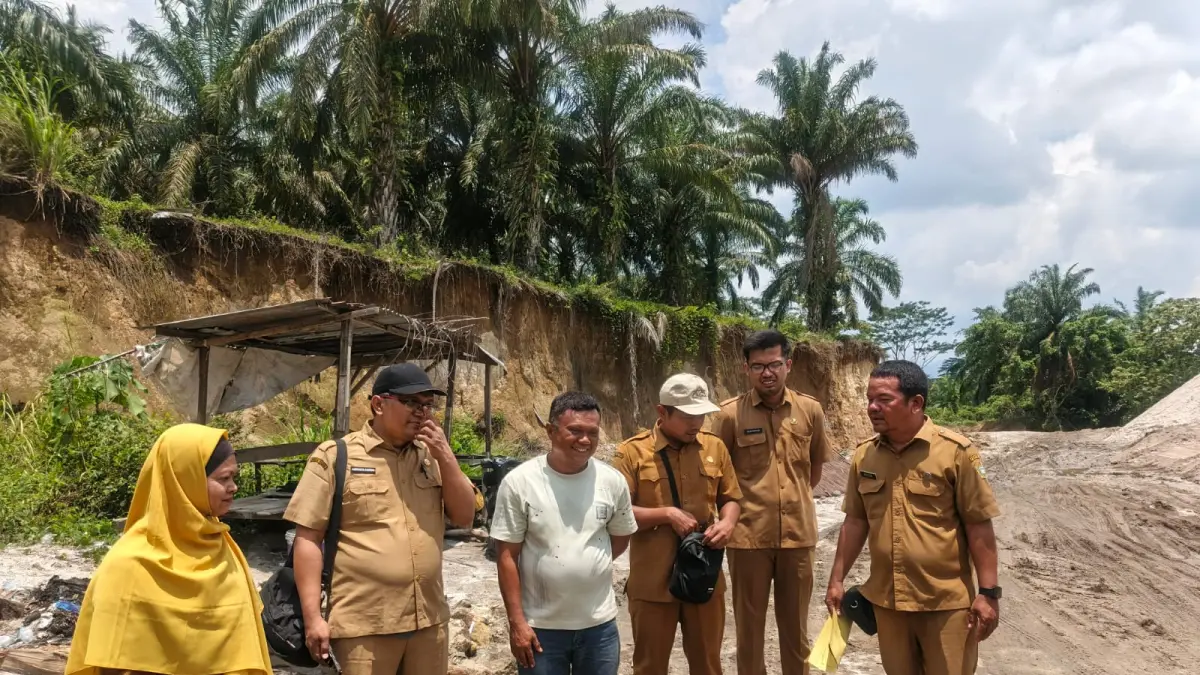 TINDAK: Tim Cabang Dinas Wilayah III Pematang Siantar bergerak cepat menindaklanjuti laporan masyarakat terkait dugaan aktivitas penambangan ilegal. (Dok: Disperindag dan ESDM Sumut)
