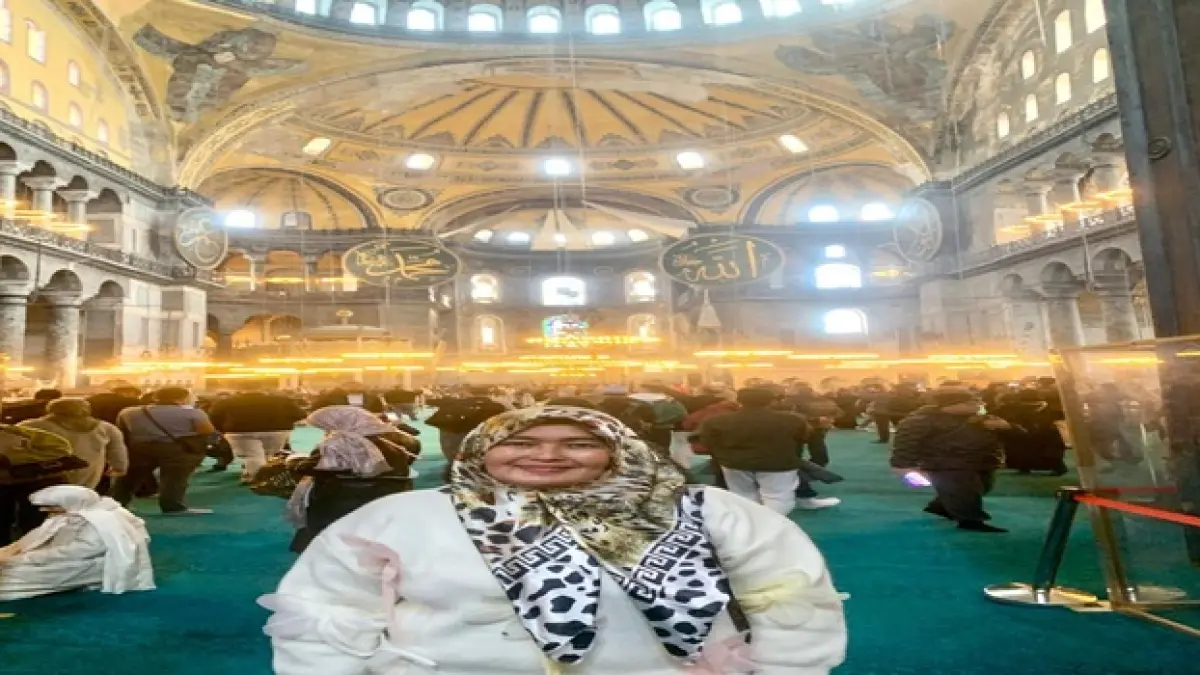 Tokoh Perempuan Tebing Tinggi, Nurhafni Lubis  yang juga sebagai pemilik PT. Afni Haramain Wisata Travel dan Haji.(ISTIMEWA/SUMUT POS)