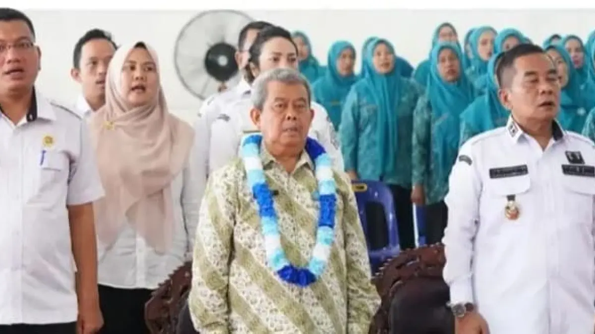 Wakil Bupati Labuhanbatu Selatan, Syahdian Purba Siboro,  hadiri acara  kunjungan supervisi Tim Provinsi Sumatera Utara dalam rangka penilaian Desa/Kelurahan Pelaksana Terbaik Program PKK Tahun 2026. (KHAIRUDDIN/SUMUT POS)