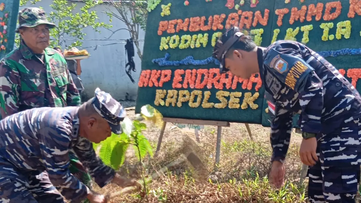 TMMD: Pembukaan TMMD ke-128 Tahun 2026 Kodim 0203/Langkat, di Lapangan Sepakbola Pasar Rawa, Kecamatan Gebang, Kabupaten Langkat. (Dok: istimewa)