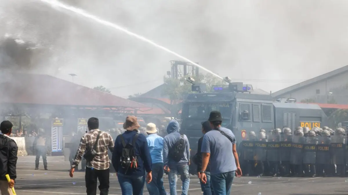 SISPAMKOTA: Polda Sumut saat menggelar Sispamkota, di Mapolda Sumut, Jalan Sisingamangaraja Medan. (Dok: istimewa)