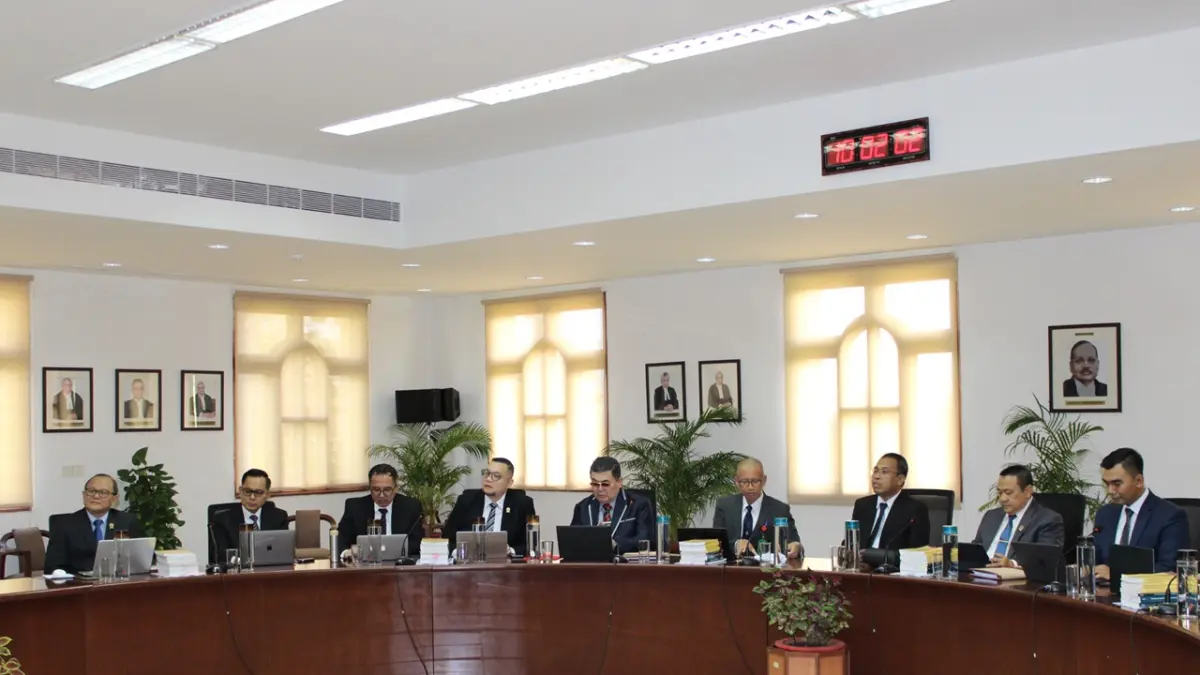 Delegasi hakim dari Mahkamah Agung Republik Indonesia telah tiba di India untuk mengikuti program pelatihan peradilan khusus di National Judicial Academy (NJA), Bhopal. &nbsp;(ist)