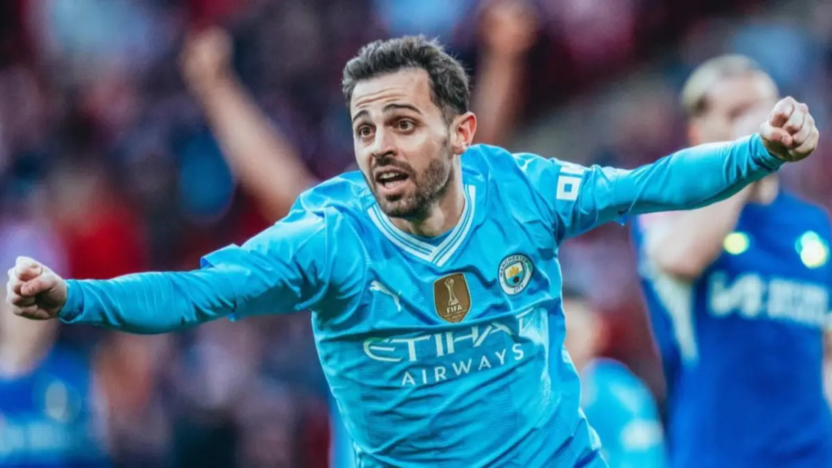 Kapten Manchester City, Bernardo Silva. (turkiyetoday)